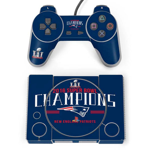 NFL 2016 Super Bowl LI Champions New England Patriots PlayStation Classic Bundle Skin