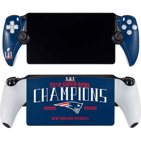 NFL 2016 Super Bowl LI Champions New England Patriots PlayStation Portal Remote Player Skin
