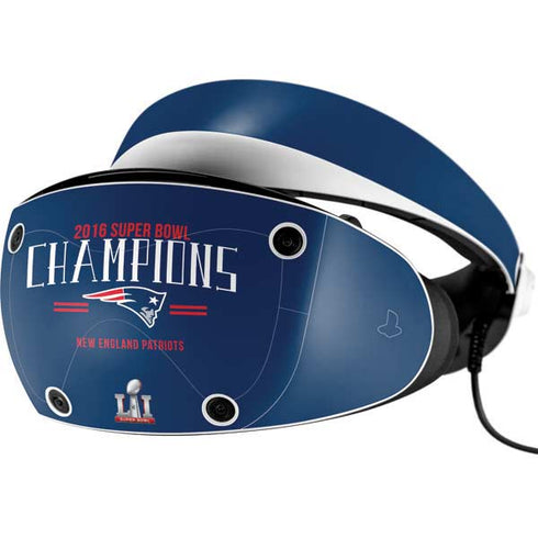 NFL 2016 Super Bowl LI Champions New England Patriots PlayStation VR2 Skin