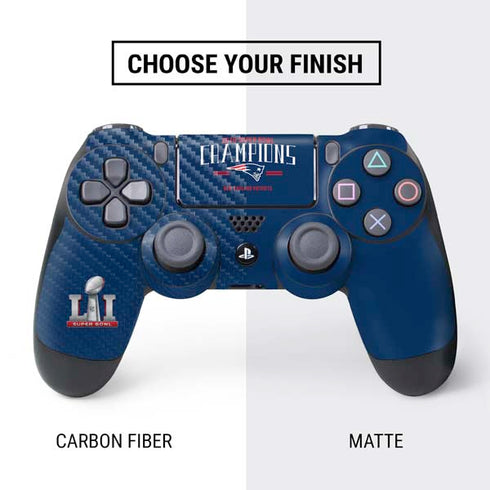 NFL 2016 Super Bowl LI Champions New England Patriots PS4 Controller Skin