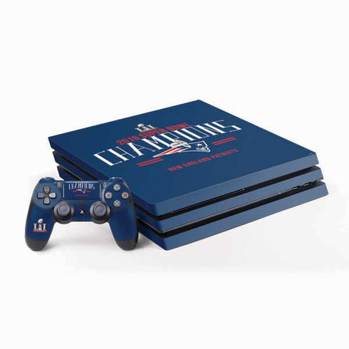 NFL 2016 Super Bowl LI Champions New England Patriots PS4 Pro Bundle Skin