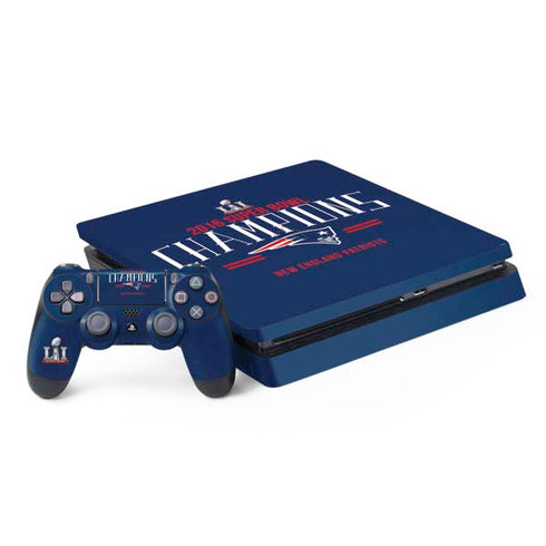 NFL 2016 Super Bowl LI Champions New England Patriots PS4 Slim Bundle Skin