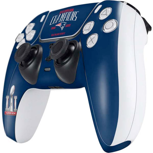 NFL 2016 Super Bowl LI Champions New England Patriots PS5 Controller Skin