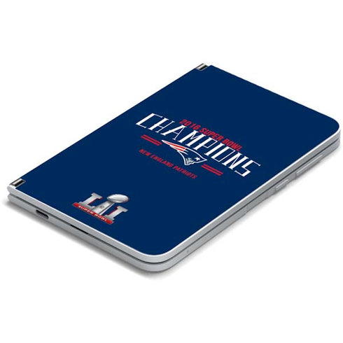 NFL 2016 Super Bowl LI Champions New England Patriots Surface Duo Skin