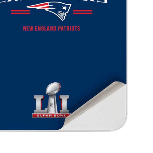 NFL 2016 Super Bowl LI Champions New England Patriots Surface Duo Skin