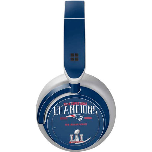 NFL 2016 Super Bowl LI Champions New England Patriots Surface Headphones Skin