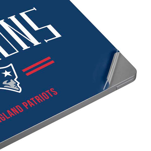 NFL 2016 Super Bowl LI Champions New England Patriots Surface Laptop 4 15in Skin