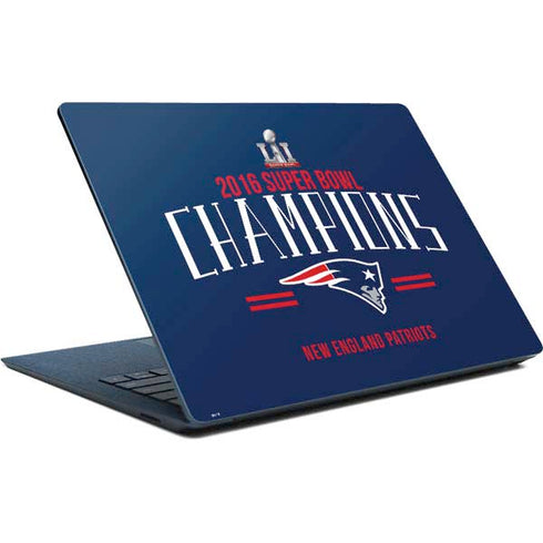 NFL 2016 Super Bowl LI Champions New England Patriots Surface Laptop Skin