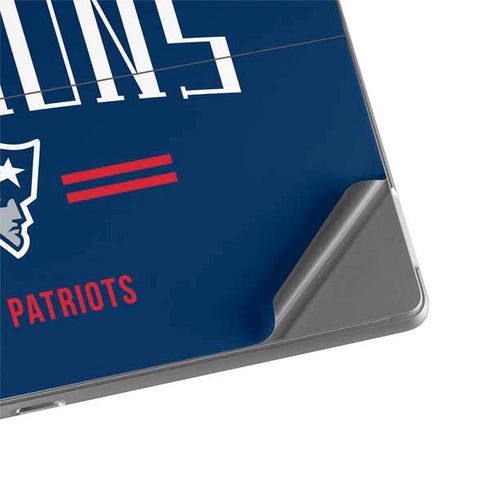 NFL 2016 Super Bowl LI Champions New England Patriots Surface Pro 8 Skin