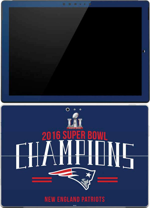 NFL 2016 Super Bowl LI Champions New England Patriots Surface Pro (2017) Skin