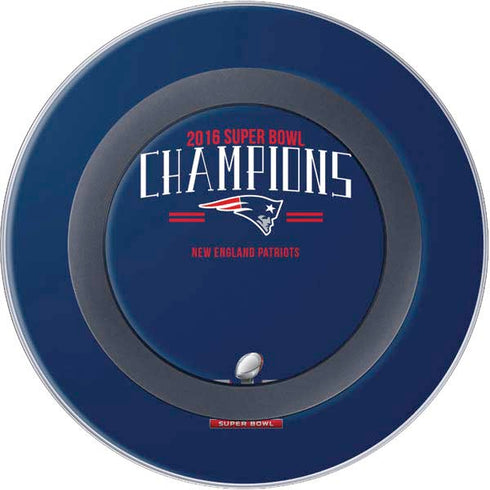 NFL 2016 Super Bowl LI Champions New England Patriots Wireless Charger Skin