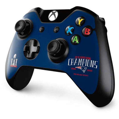NFL 2016 Super Bowl LI Champions New England Patriots Xbox One Controller Skin