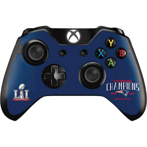 NFL 2016 Super Bowl LI Champions New England Patriots Xbox One Controller Skin