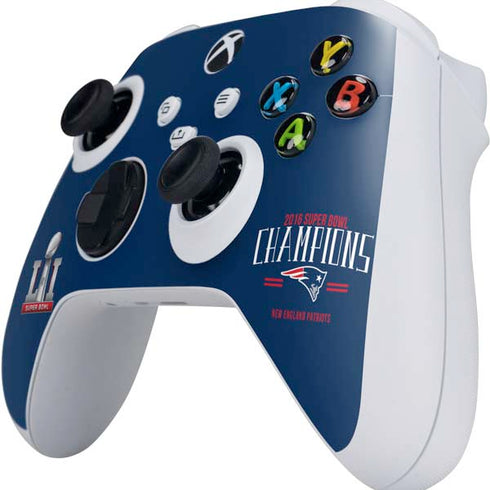 NFL 2016 Super Bowl LI Champions New England Patriots Xbox Series S Controller Skin