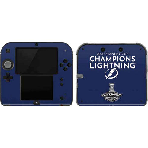 NHL 2020 Stanley Cup Champions Lightning Nintendo 2DS Skin