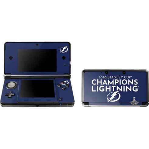 NHL 2020 Stanley Cup Champions Lightning 3DS (2011) Skin