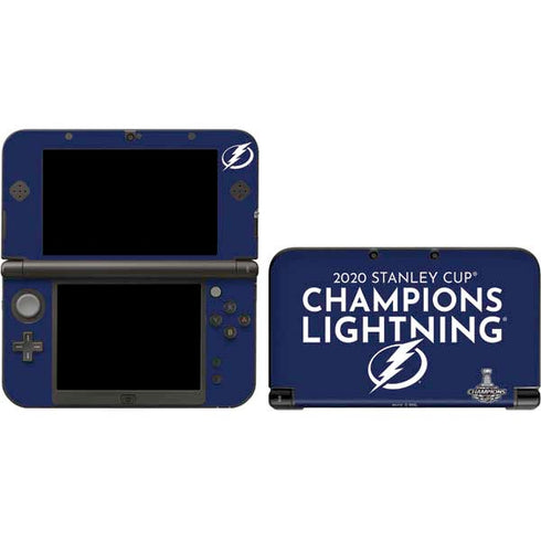 NHL 2020 Stanley Cup Champions Lightning 3DS XL 2015 Skin
