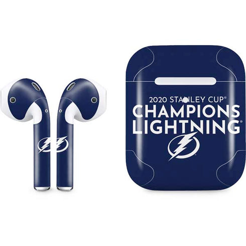 NHL 2020 Stanley Cup Champions Lightning Apple AirPods 2 Skin