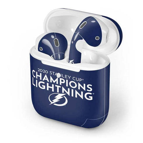 NHL 2020 Stanley Cup Champions Lightning Apple AirPods 2 Skin