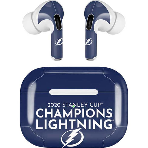 NHL 2020 Stanley Cup Champions Lightning Apple AirPods Pro Skin