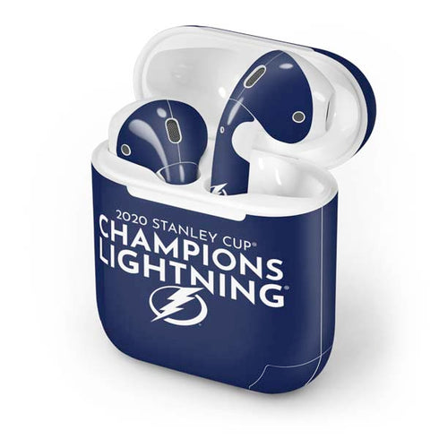 NHL 2020 Stanley Cup Champions Lightning Apple AirPods Skin