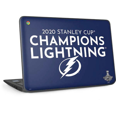 NHL 2020 Stanley Cup Champions Lightning HP Chromebook Skin