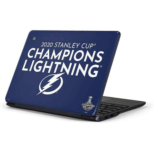 NHL 2020 Stanley Cup Champions Lightning Samsung Chromebook Skin