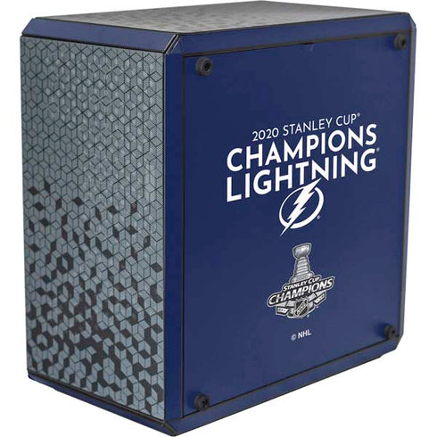NHL 2020 Stanley Cup Champions Lightning Cooler Master MasterBox Q300L Mini Tower Skin