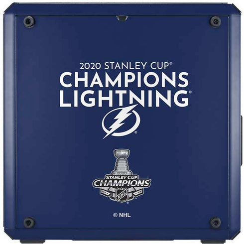 NHL 2020 Stanley Cup Champions Lightning Cooler Master MasterBox Q300L Mini Tower Skin