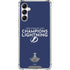 NHL 2020 Stanley Cup Champions Lightning Galaxy A14 5G Clear Case