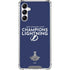 NHL 2020 Stanley Cup Champions Lightning Galaxy A15 5G Clear Case