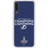 NHL 2020 Stanley Cup Champions Lightning Galaxy A50 Clear Case