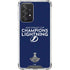 NHL 2020 Stanley Cup Champions Lightning Galaxy A52 5G Clear Case