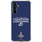 NHL 2020 Stanley Cup Champions Lightning Galaxy A54 5G Clear Case