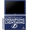 NHL 2020 Stanley Cup Champions Lightning Galaxy Book 12in Skin