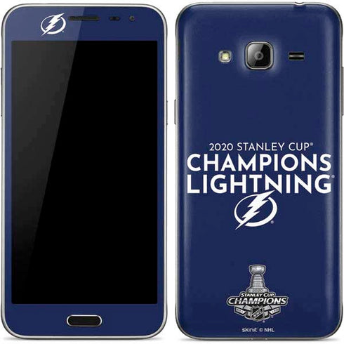 NHL 2020 Stanley Cup Champions Lightning Galaxy J3 Skin