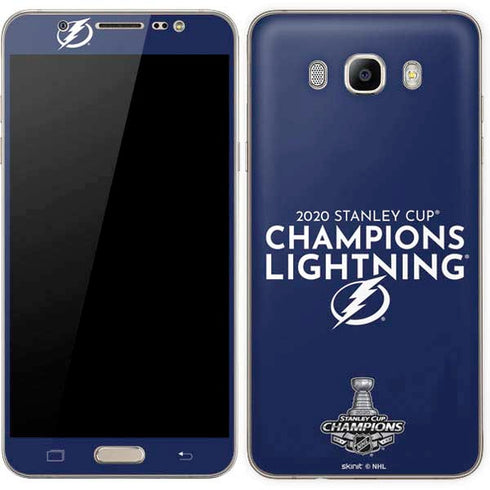 NHL 2020 Stanley Cup Champions Lightning Galaxy J7 Skin
