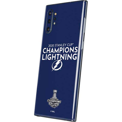 NHL 2020 Stanley Cup Champions Lightning Galaxy Note 10 Plus Skin