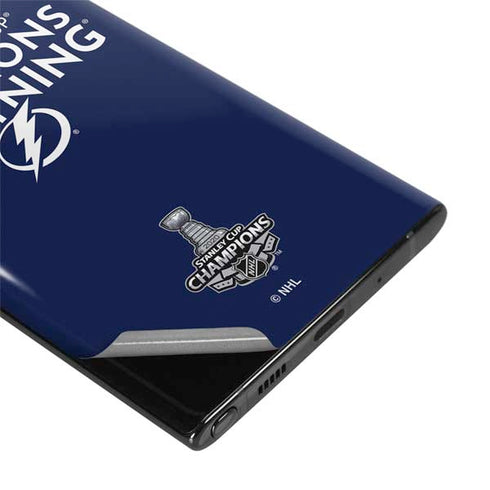 NHL 2020 Stanley Cup Champions Lightning Galaxy Note 10 Plus Skin
