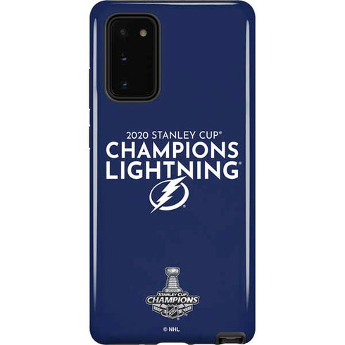 NHL 2020 Stanley Cup Champions Lightning Galaxy Note20 5G Pro Case
