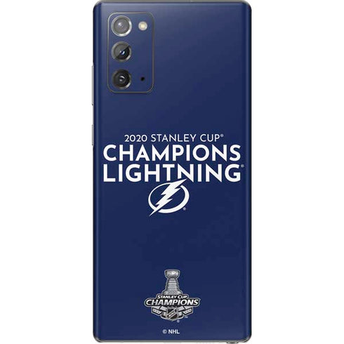 NHL 2020 Stanley Cup Champions Lightning Galaxy Note20 5G Skin