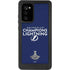 NHL 2020 Stanley Cup Champions Lightning Galaxy Note20 5G Waterproof Case