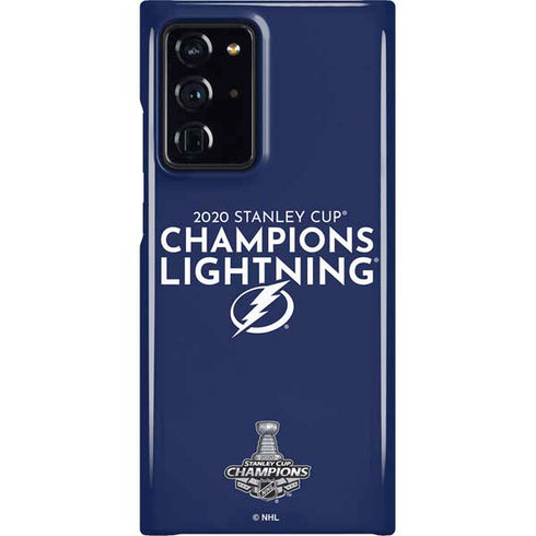 NHL 2020 Stanley Cup Champions Lightning Galaxy Note20 Ultra 5G Lite Case
