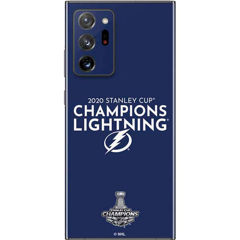 NHL 2020 Stanley Cup Champions Lightning Galaxy Note20 Ultra 5G Skin