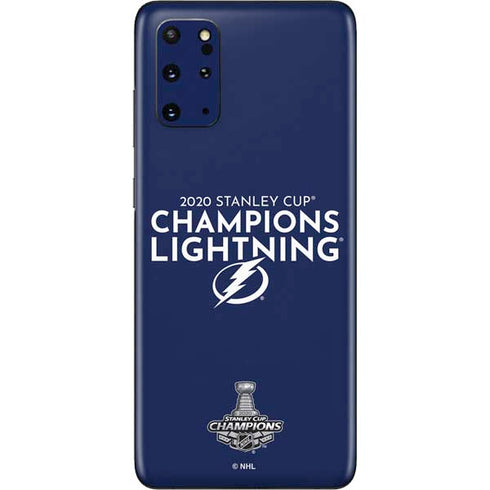 NHL 2020 Stanley Cup Champions Lightning Galaxy S20 Plus Skin