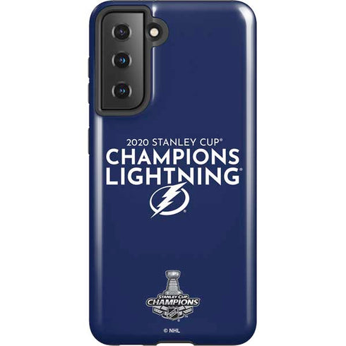 NHL 2020 Stanley Cup Champions Lightning Galaxy S21 5G Pro Case