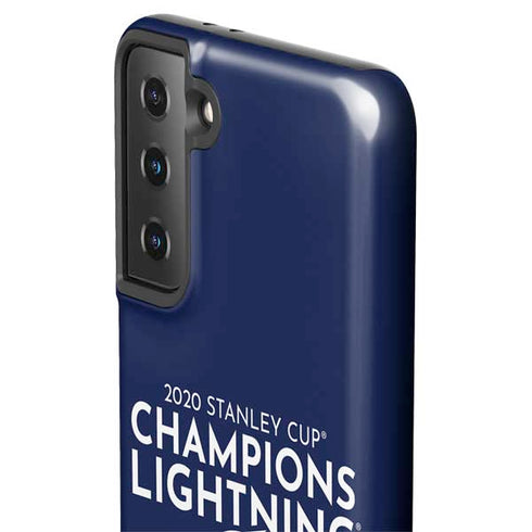 NHL 2020 Stanley Cup Champions Lightning Galaxy S21 FE Pro Case