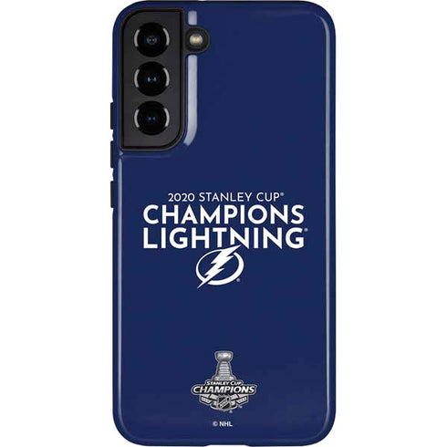 NHL 2020 Stanley Cup Champions Lightning Galaxy S22 Plus Pro Case