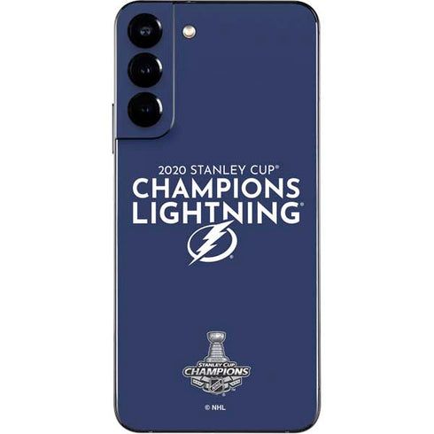 NHL 2020 Stanley Cup Champions Lightning Galaxy S22 Plus Skin