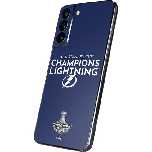 NHL 2020 Stanley Cup Champions Lightning Galaxy S22 Plus Skin